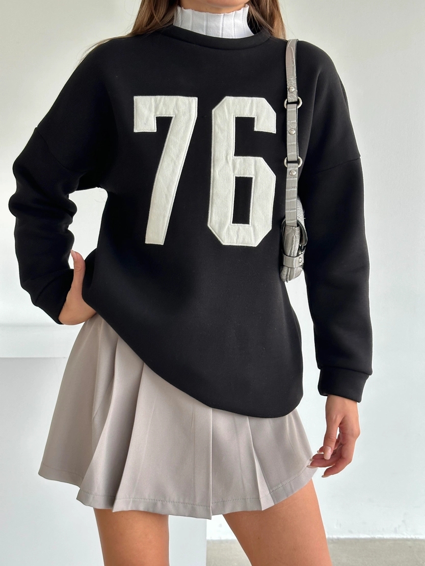 SEVENTY%20SİX%20BASKI%20SWEAT%20SİYAH