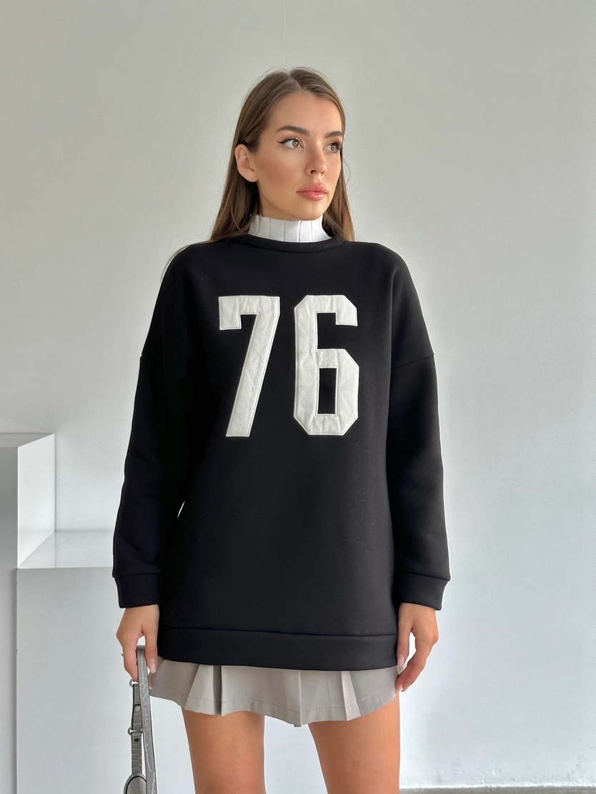 SEVENTY%20SİX%20BASKI%20SWEAT%20SİYAH